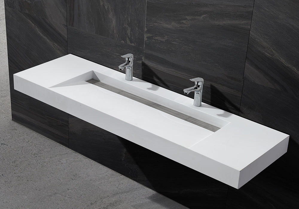 Wall Hung Basin - Extra Long 1845mm - B1378