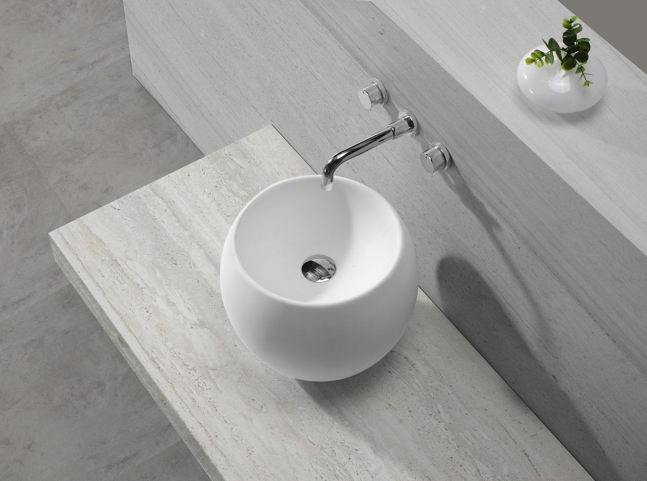 Hugi Polymarble Basin