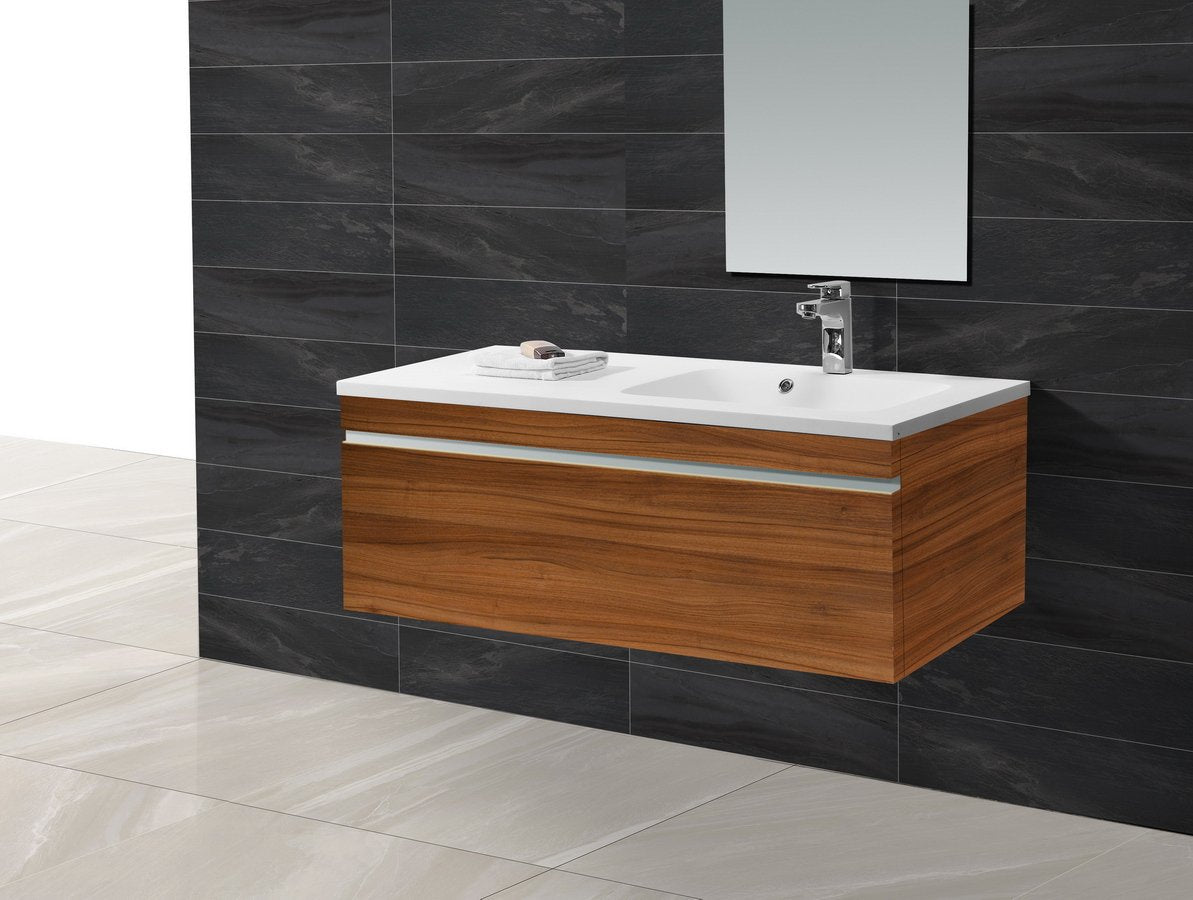 Hugi Matte White Vanity Top Basin - 1200mm - B1526