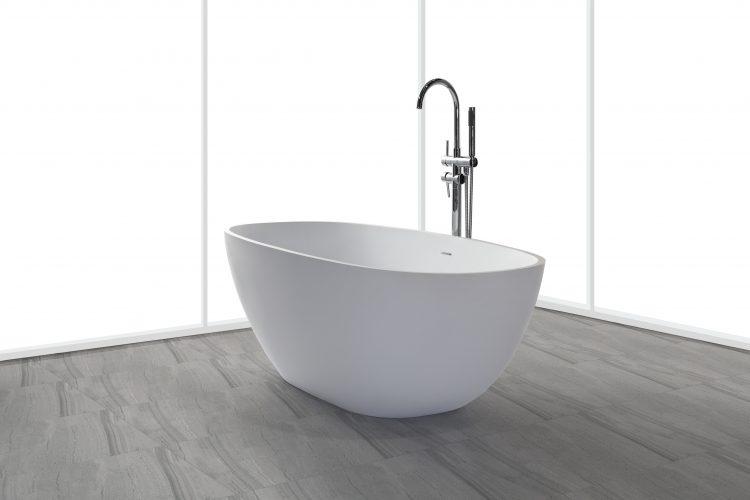 Hugi Classic Stone Bath - Best Selling Luxury Style - 1630mm - B008