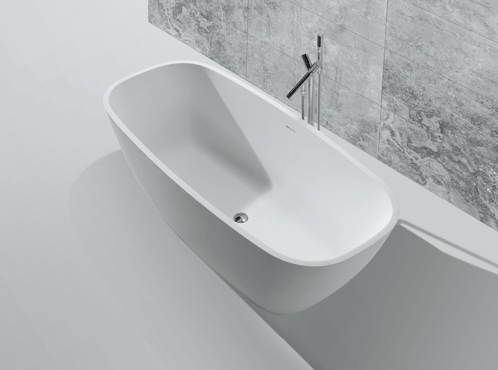 Hugi Stone Bath - Mid-Sized - 1810mm - B037