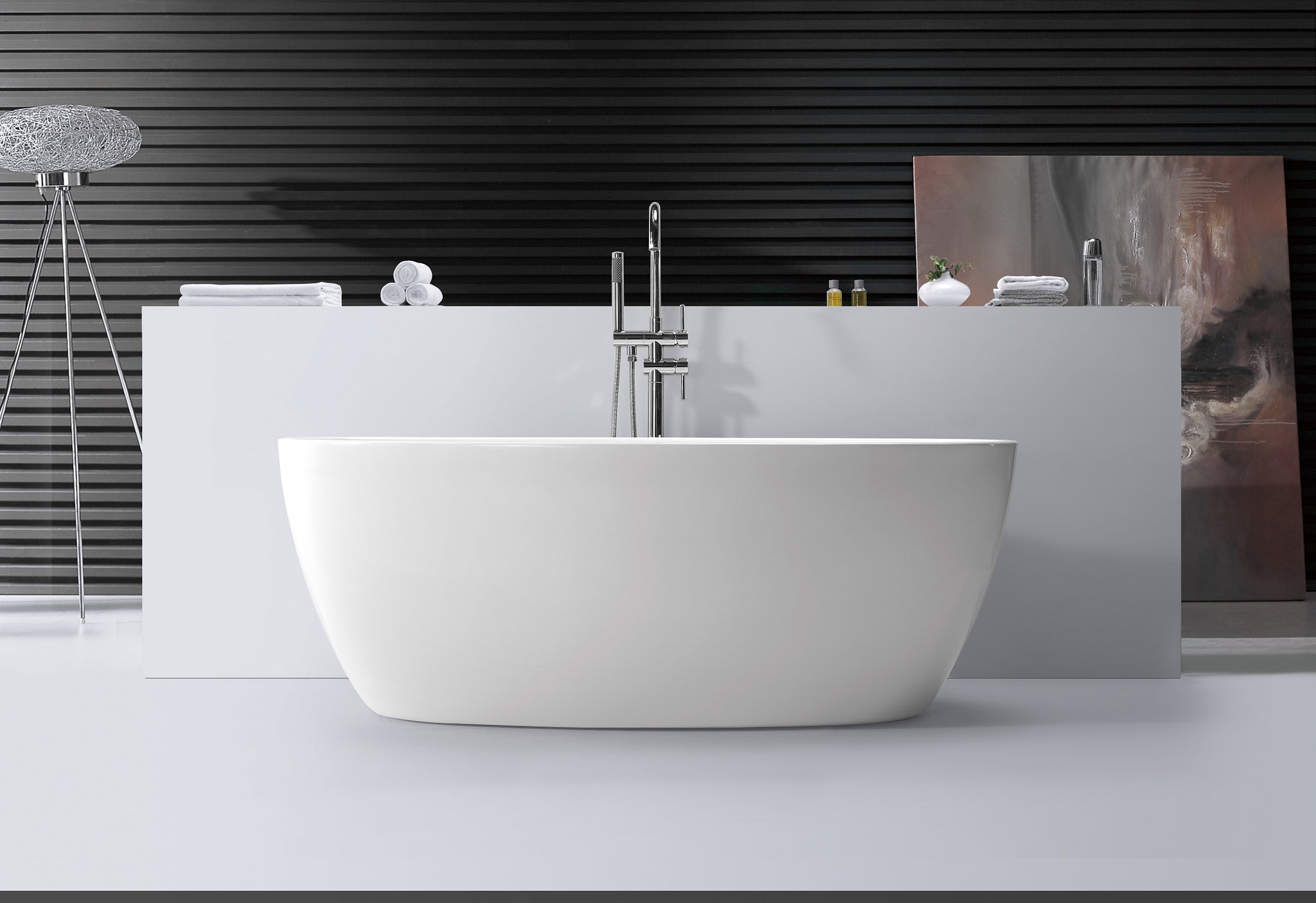 Mid-sized Oval Shaped Bath - 1610mm - B065