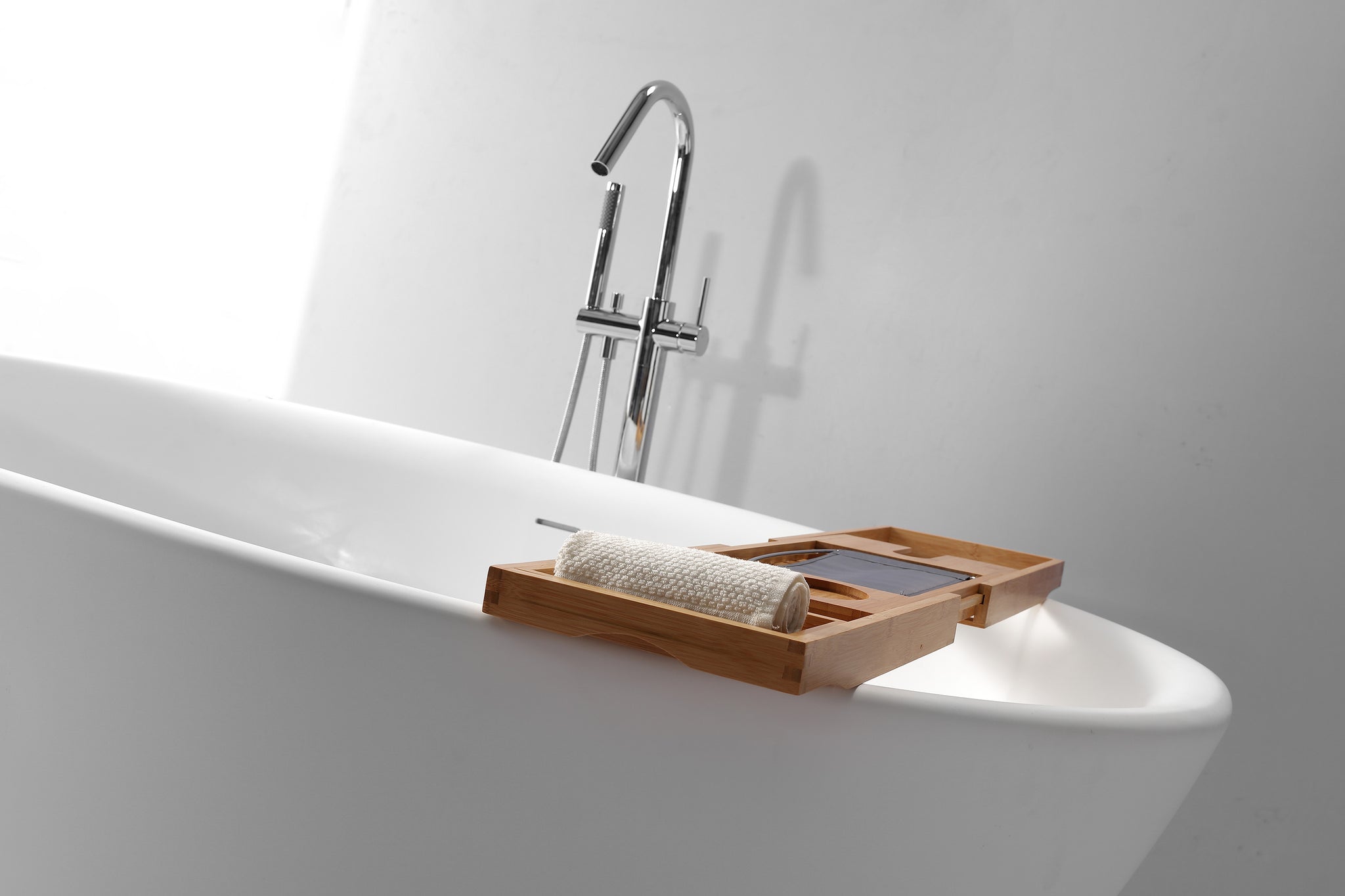 Extra Wide, Soft Curved Edged Stone Bath - 1710mm - B092