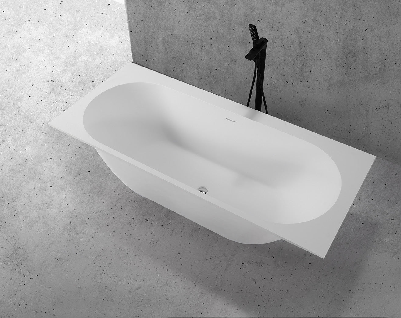 Built-In Stone Bath - 1700mm - B107-1