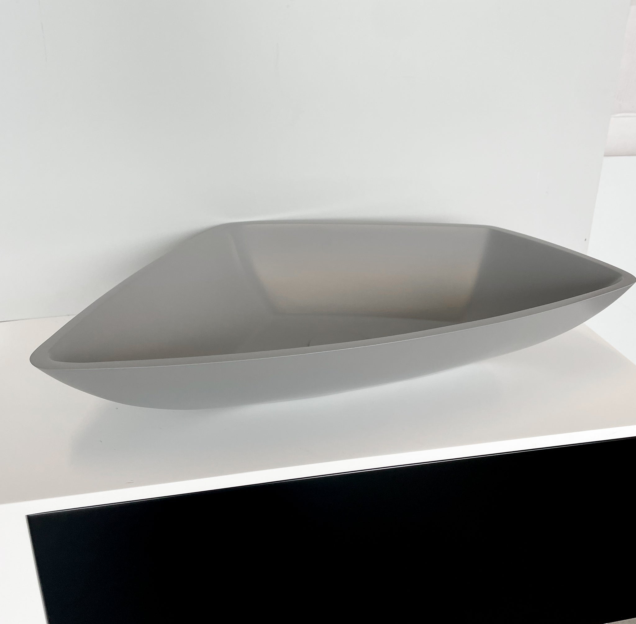 Matte Grey Stone Basin - 540mm - G38454