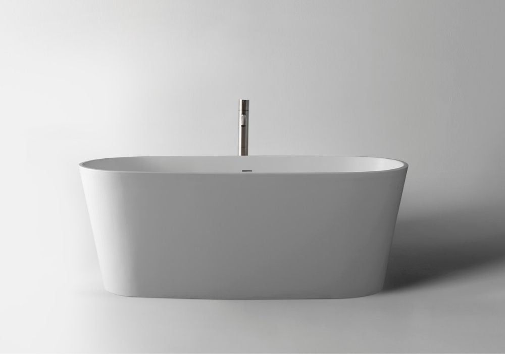 Rosetta High-Sided Deep Soaker - Outdoor Bath - 1550mm - ST01 1550