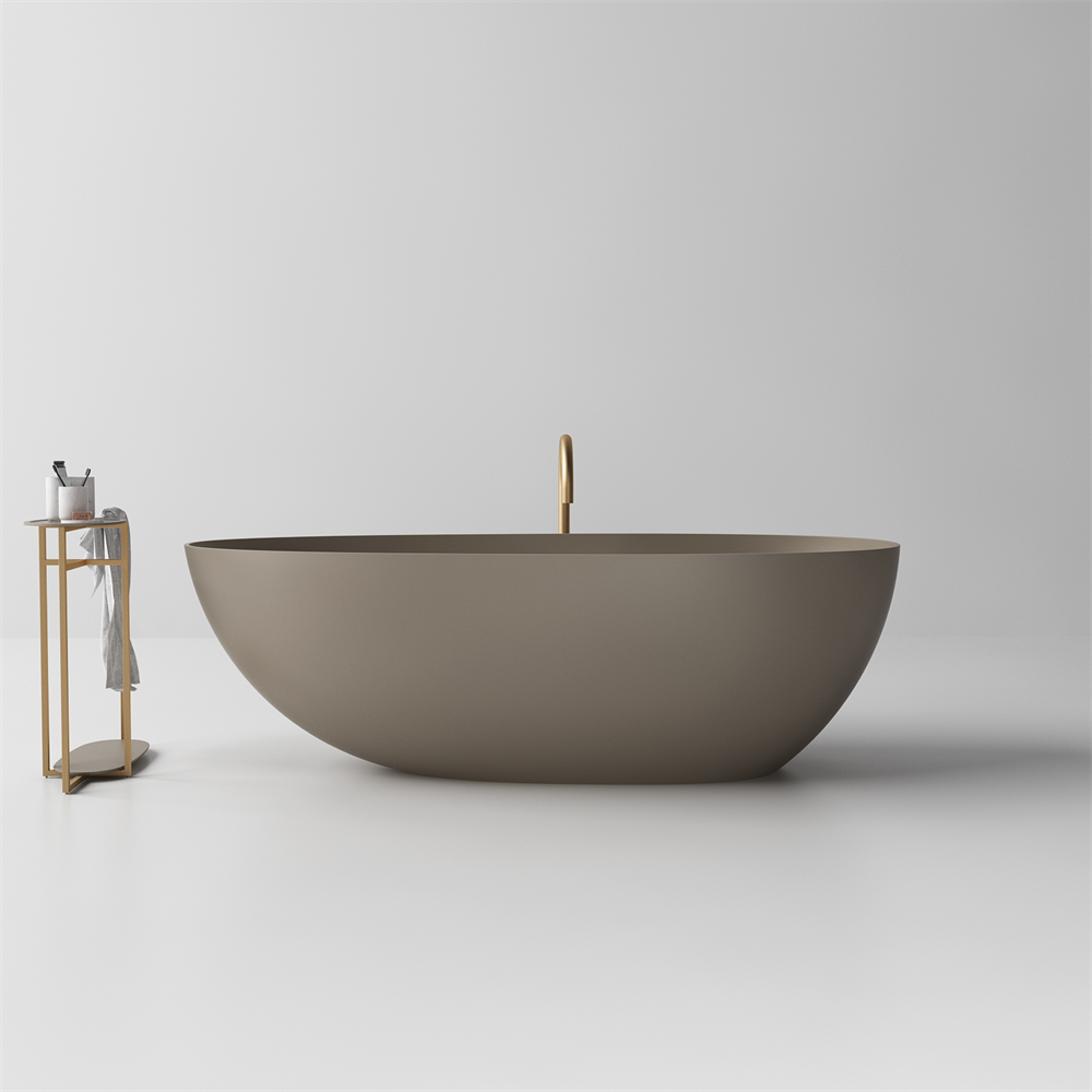 Jolanda Classic Egg-shaped Stone Bath - 1700mm - ST03 1700