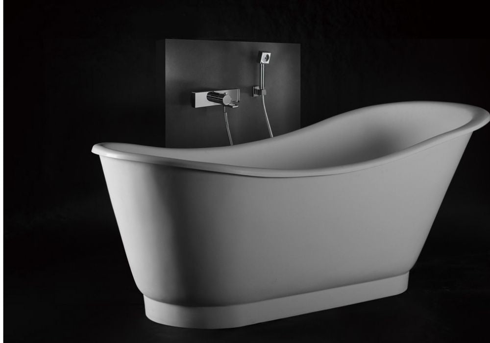 Toka Lite Sophia Upright Stone Bath - Vintage Style - 1750mm - ST11