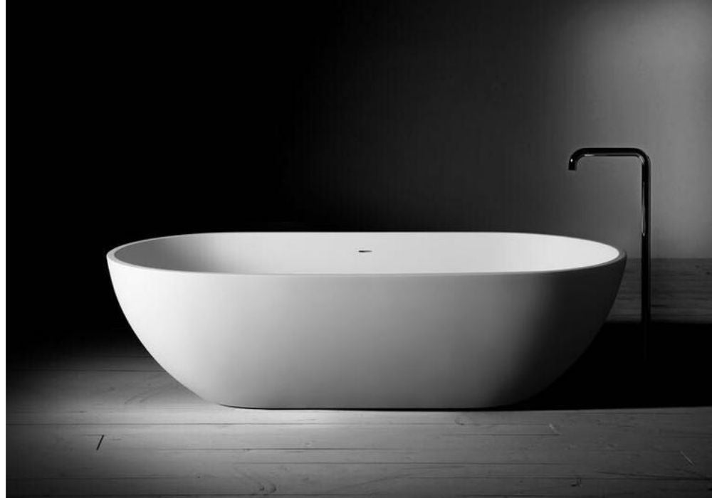 Justina ST12 stone bath - 1600mm - Various colours