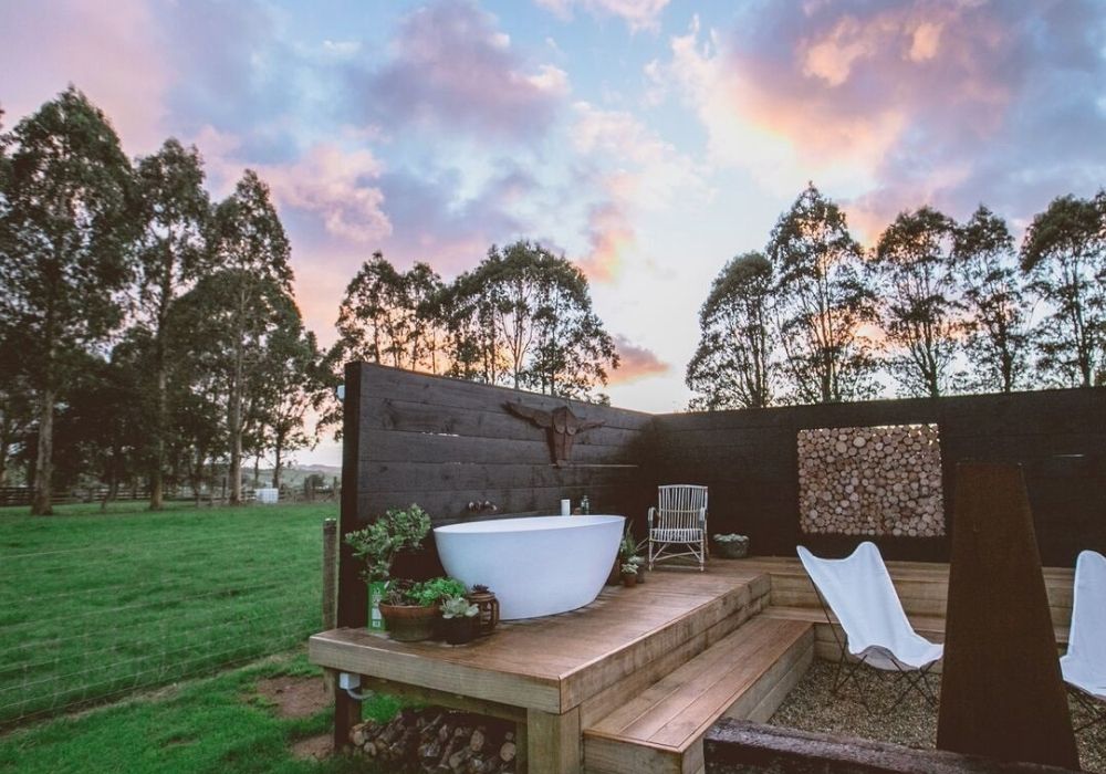 Gigi Oversized Outdoor Freestanding Stone Bath - 1790mm - ST26 1790 O