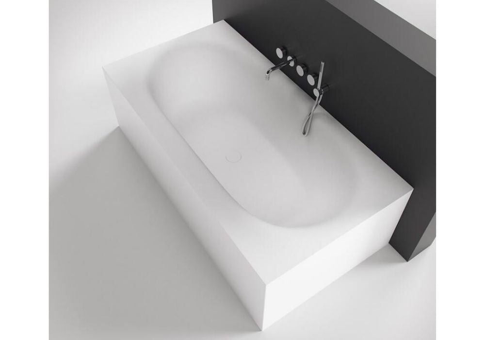 Toka Lite Emmalou Cube Stone Bath - 1800mm - ST28-FS