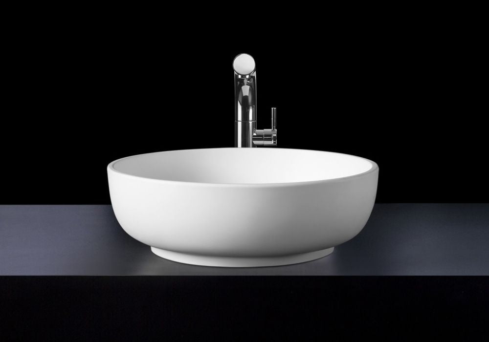 Toka Lite Silvia - Large, Round Benchtop Basin - 452mm - STB13