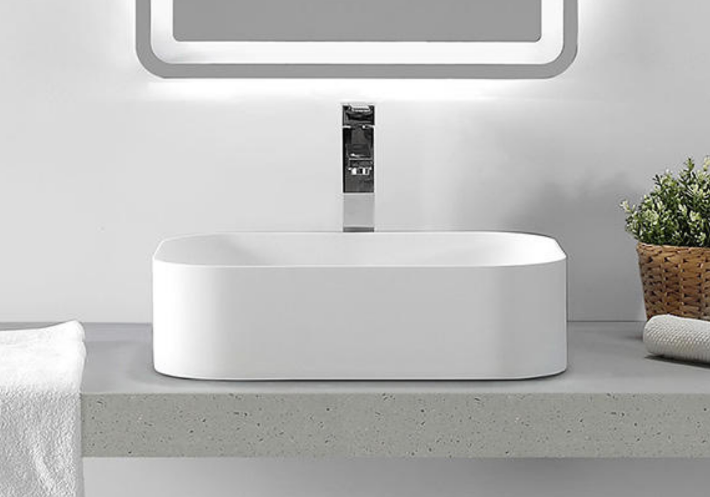 Hugi Rectangle Modern Basin - 500mm - B1152