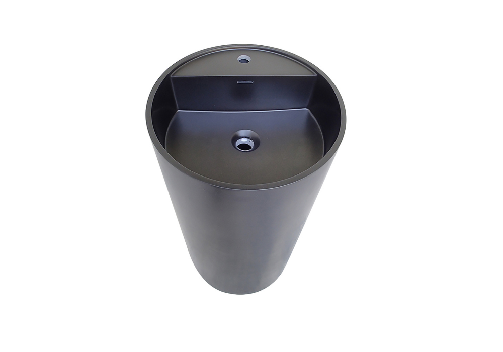 Freestanding Pedestal Stone Basin - 850mm - B1597-1