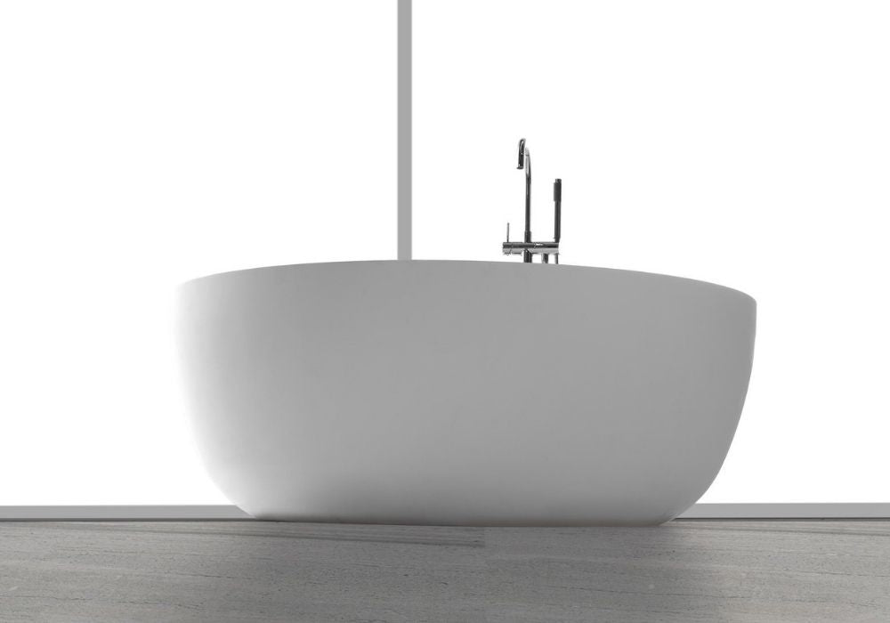 Hugi Round Resort Style Bath - 1465mm - B002