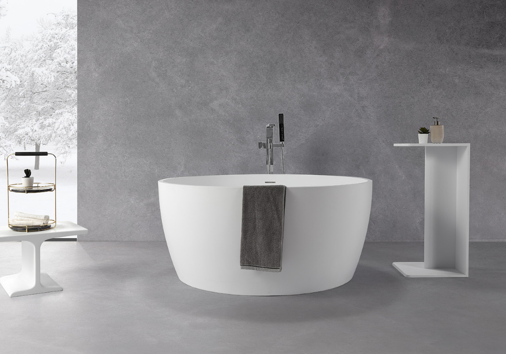 Hugi Compact Freestanding Bath - 1200mm - B002-B