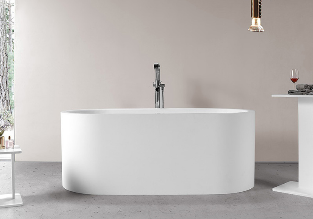 Extra-long Freestanding Stone Bath - 2000mm - B101