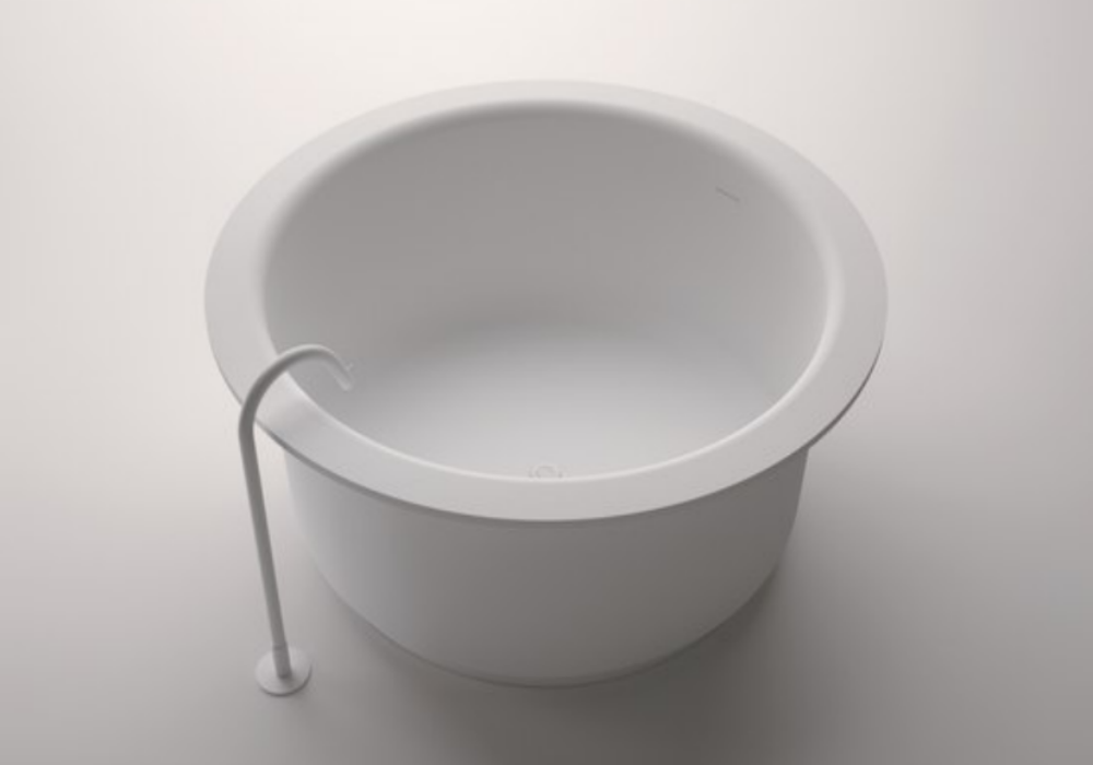 Hugi Round Japanese Soak Tub - 1100mm - B108