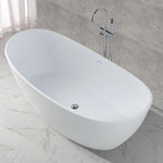 Hugi Compact, Freestanding Stone Bath - 1500mm - B034A