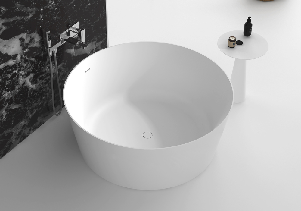 Gia Large Round Thin Edge Tub - 1400mm - G65147