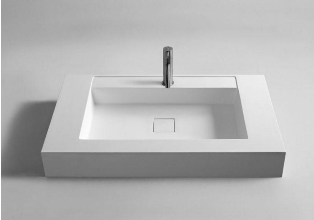 Toka Lite Geometric Benchtop Basin - 900mm - WM01