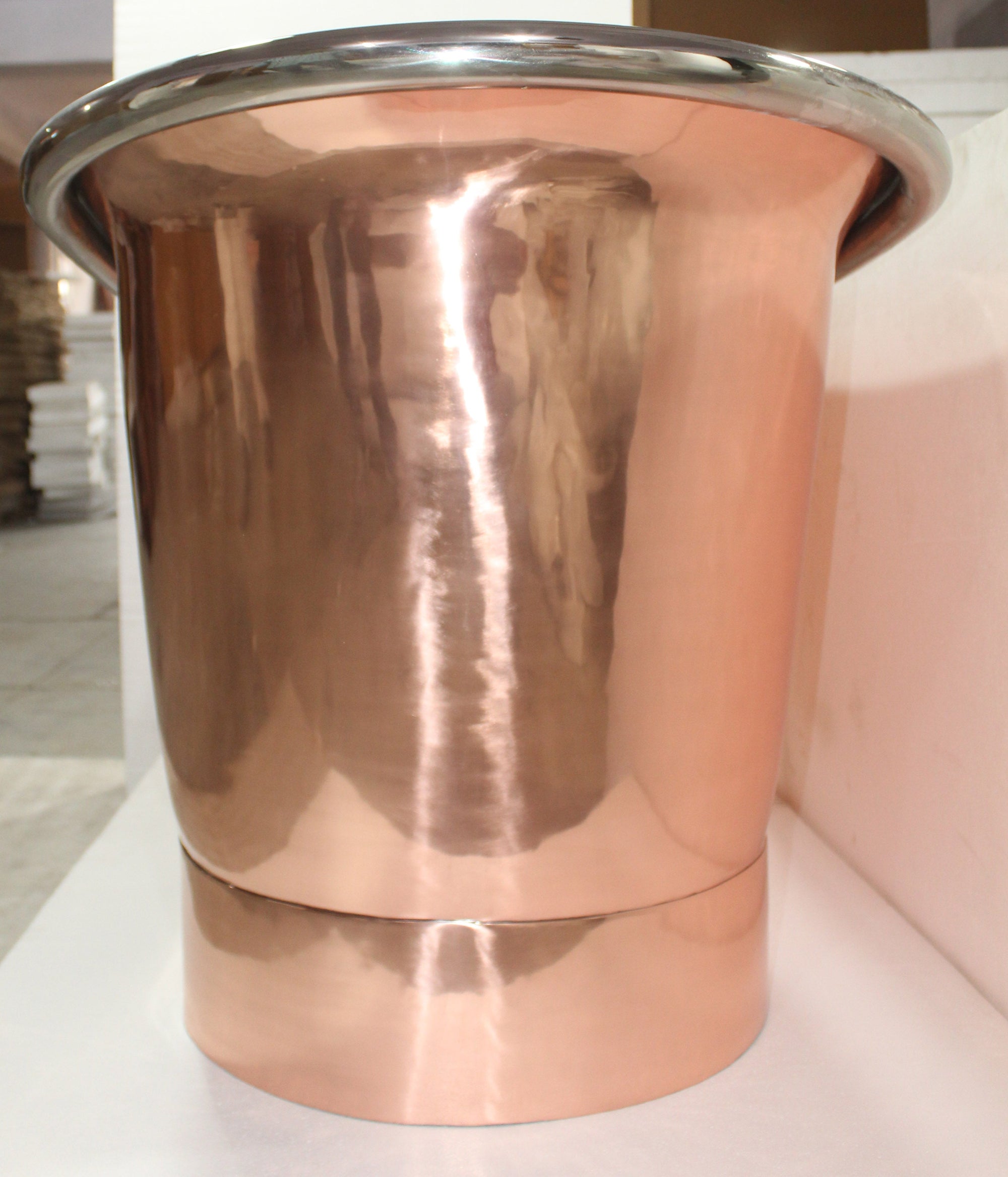 Two Tone Copper, Double Hammered Slipper  1700mm - CB5006-D67