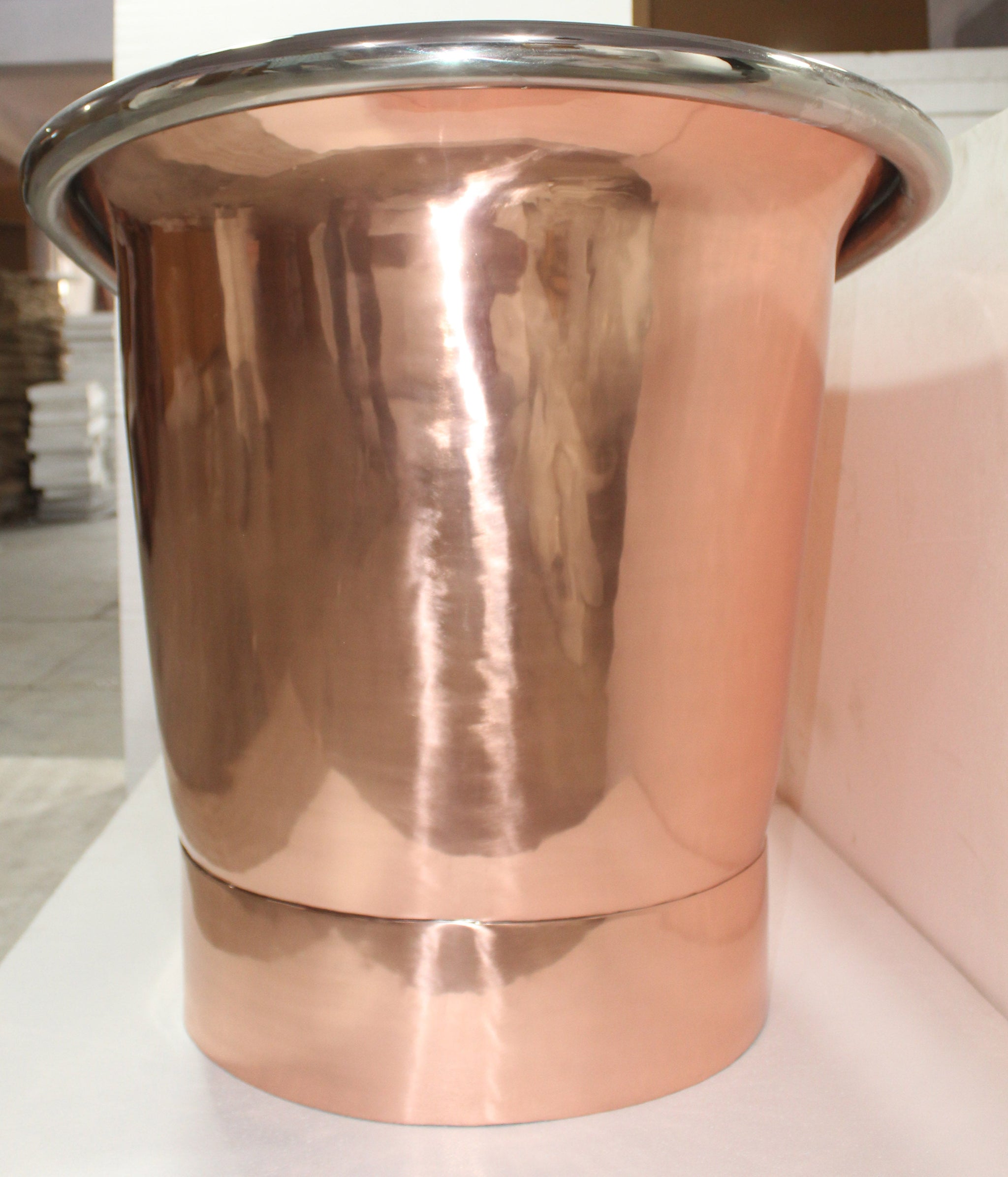 Two Tone Copper, Double Hammered Slipper  1700mm - CB5006-D67