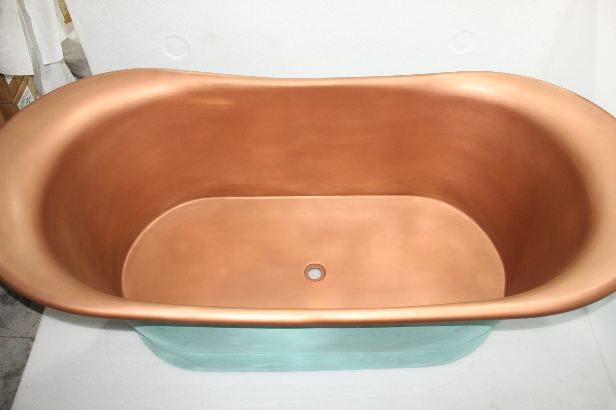 Lacquered Verdigris Copper, Double Slipper 1700mm - CB5007-D67