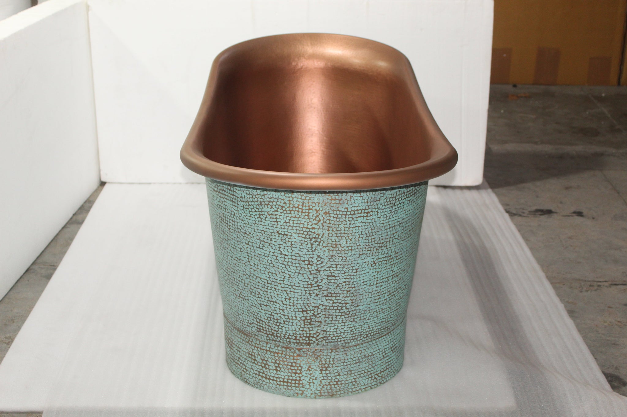 Hammered Verdigris, Double Slipper 1700mm - CB5018-D67