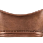 Old Hammered Copper, Double Slipper 1700mm - CB5033-D67