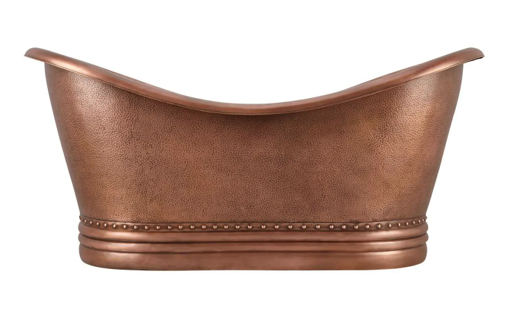 Old Hammered Copper, Double Slipper 1700mm - CB5033-D67