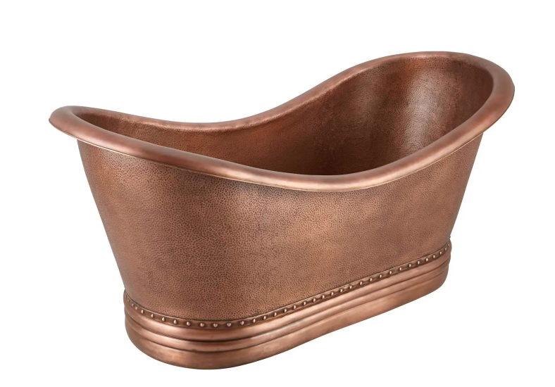 Old Hammered Copper, Double Slipper 1700mm - CB5033-D67