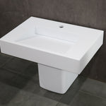 The Ramp  Junior 100 Basin 700mm Wall Hung Stone Basin