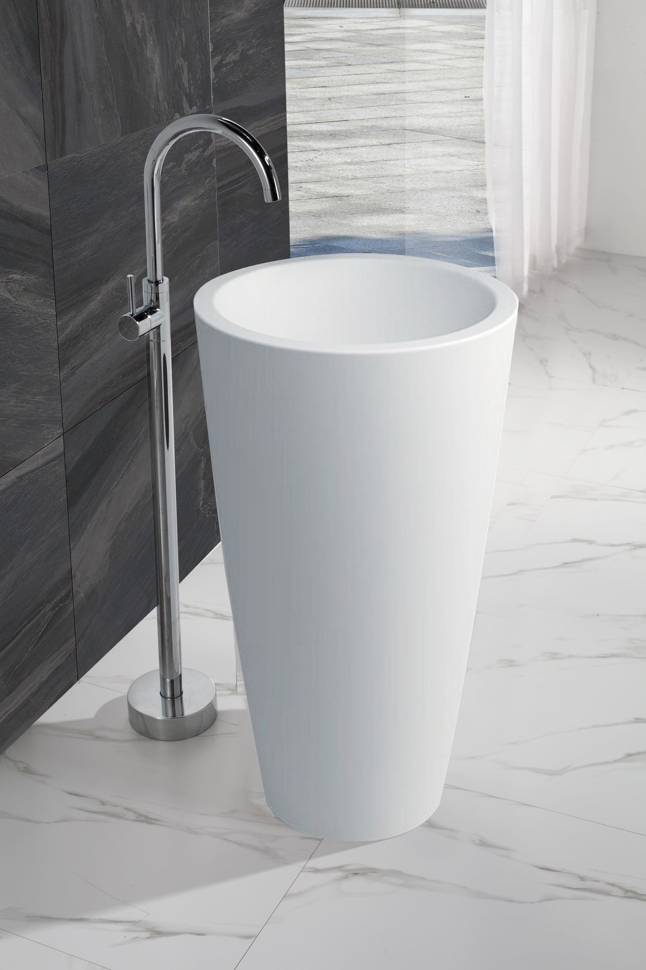 Hugi Freestanding Basin No Overflow 820mm - B1594-A