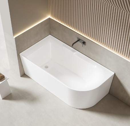 Kaha Acrylic Bathtub - 1700mm 