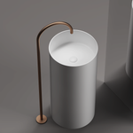 Round Classic Freestanding Pedestal Basin 850mm - CSB83A 850-450