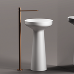 Sculptural Pedestal Basin 480mm - CSB93