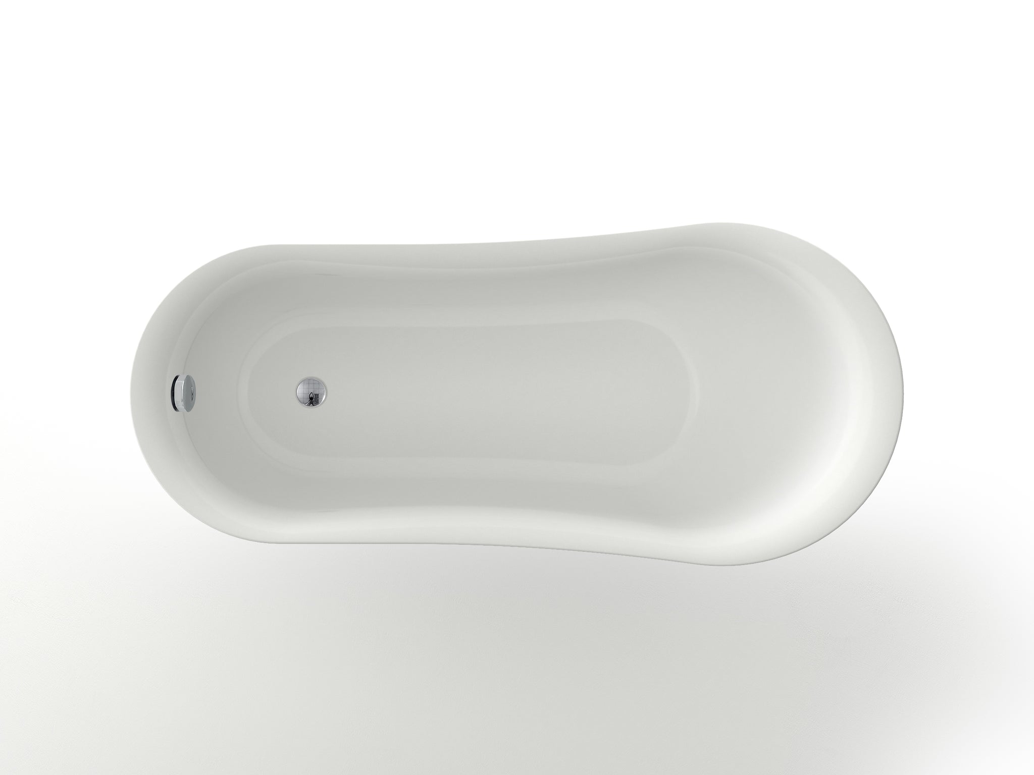 Cardiff-B 1700 - Freestanding Clawfoot Acrylic Bath