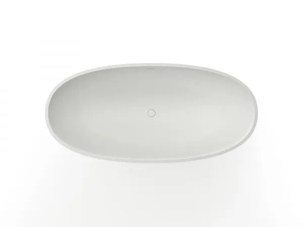 Cora Oval Stylish Stone Bath - 1700mm