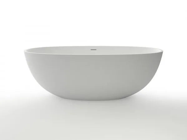 Cora Oval Stylish Stone Bath - 1700mm