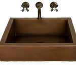 Semi-Recessed Copper Basin 508mm 