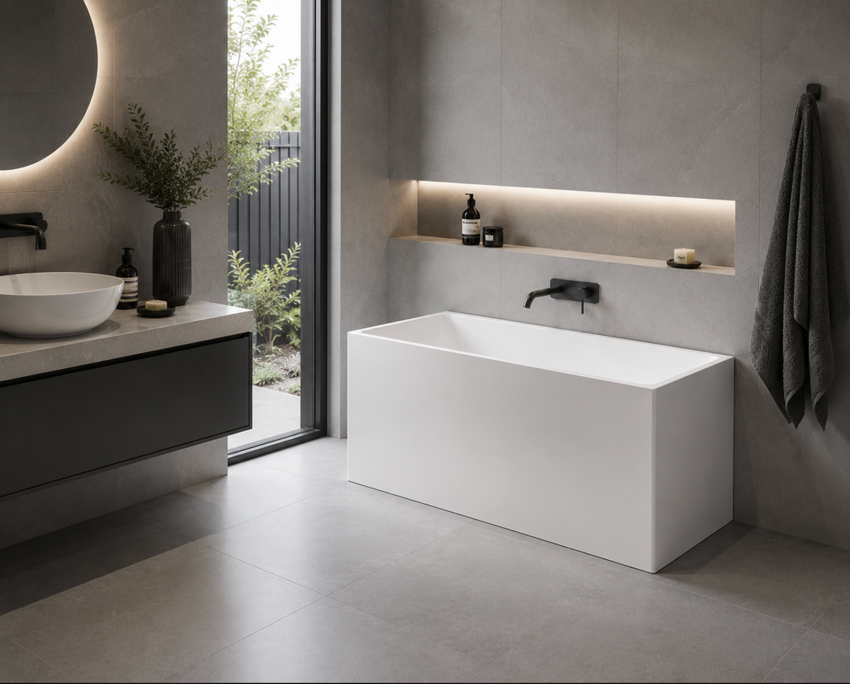 Kaha Acrylic Bathtub - 1500mm