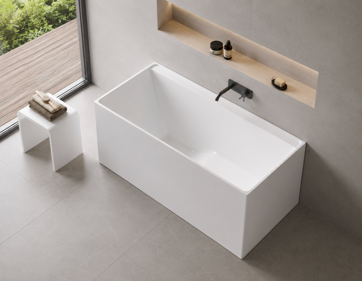 Kaha Acrylic Bathtub - 1500mm