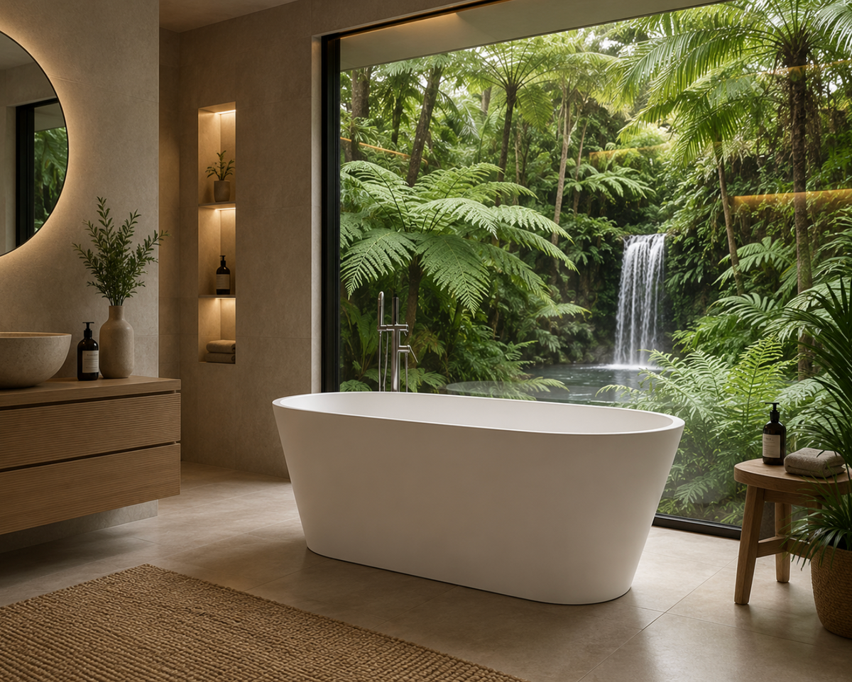 Kaha Stonebaths Bathtub - 1700mm 