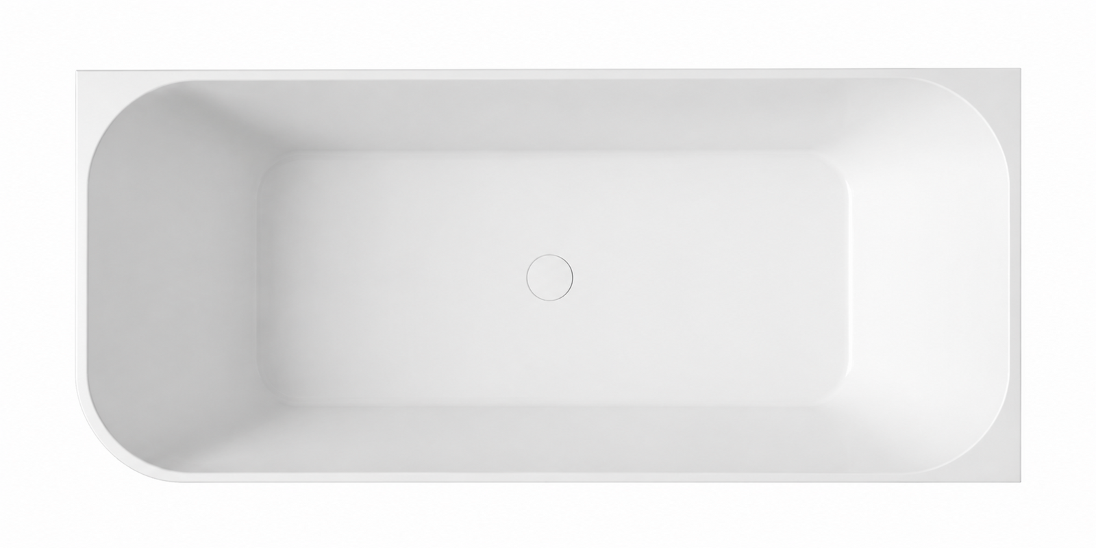 Kaha Acrylic Bathtub - 1700mm