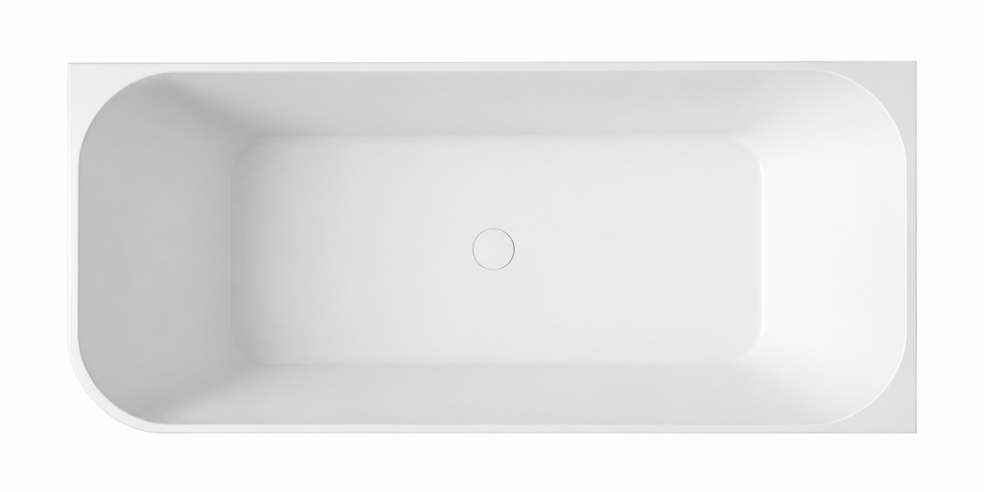 Kaha Acrylic Bathtub - 1700mm