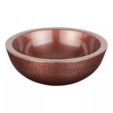 Casalina Copper Basin Round 368mm 