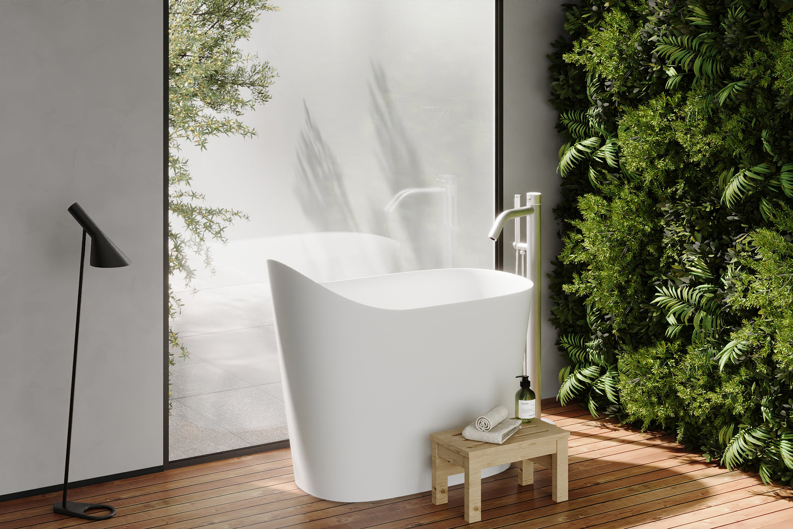 Josei Deep Japanese Soak Tub 1100mm - MGG01