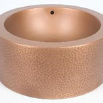 Over-Counter Round Copper Basin 406mm 