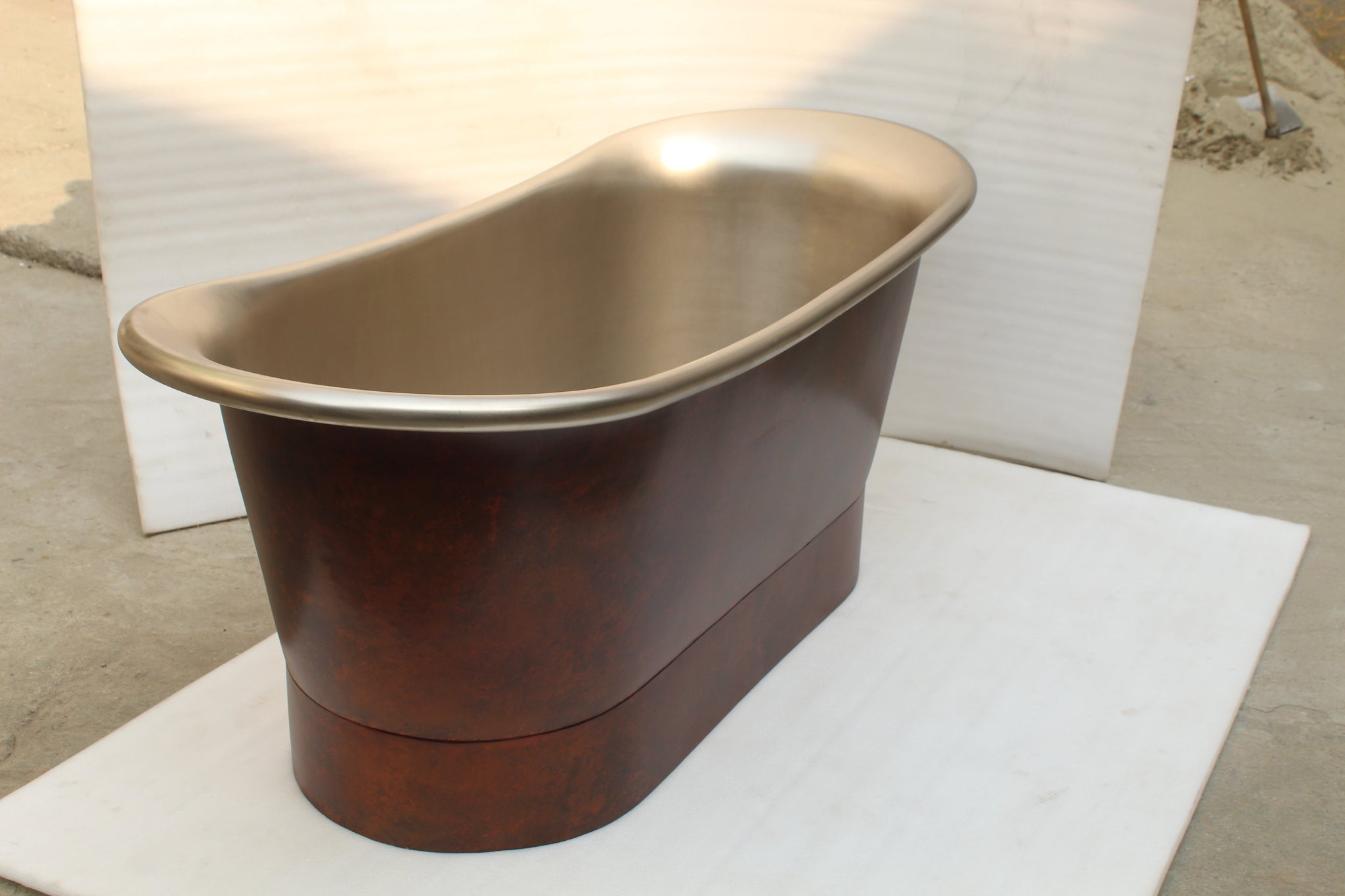 Mottled Copper Double Slipper Smooth 1700mm - CB97569-D67